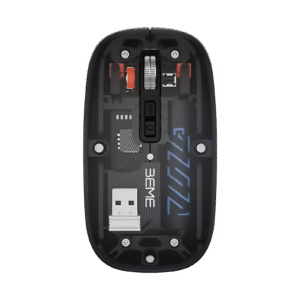 BEME Explorer Mouse 2 Transparent Dual-Mode Wireless Mouse (2.4G + BT 5.2)