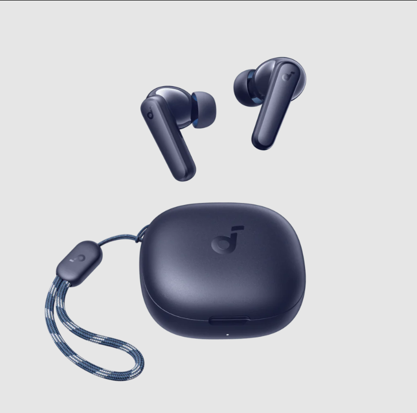 Soundcore P40i Earbuds With Smart Nc And 2 In 1 Charging Case With Phone Stand Blue