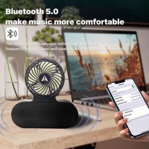 Solar Fan Bluetooth Speaker