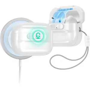 AirPods Pro 3 ESR Pulse FlickLock Magnetic Case – White