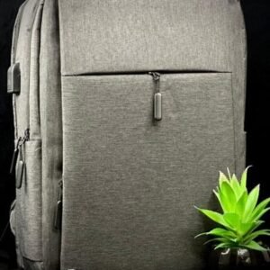 Premium Fabric Light Weight Shoulder Bag for 13 14 15 inch laptops | Multi Pockets & USB Port | Best Laptop Bags Price in Pakistan at HF Accessories Store