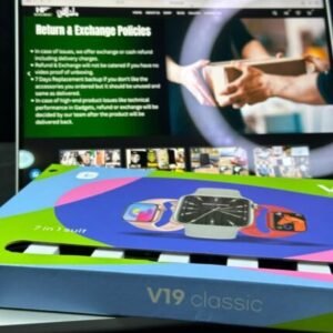 Hight Quality | V19 Classic | Series 9 Smart Watch | 7 In 1 Strap | Best Price in Pakistan