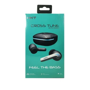 HKT Cross Vibe Wireless Bluetooth Earbuds With ENC E-Buds Edition Gaming Buds