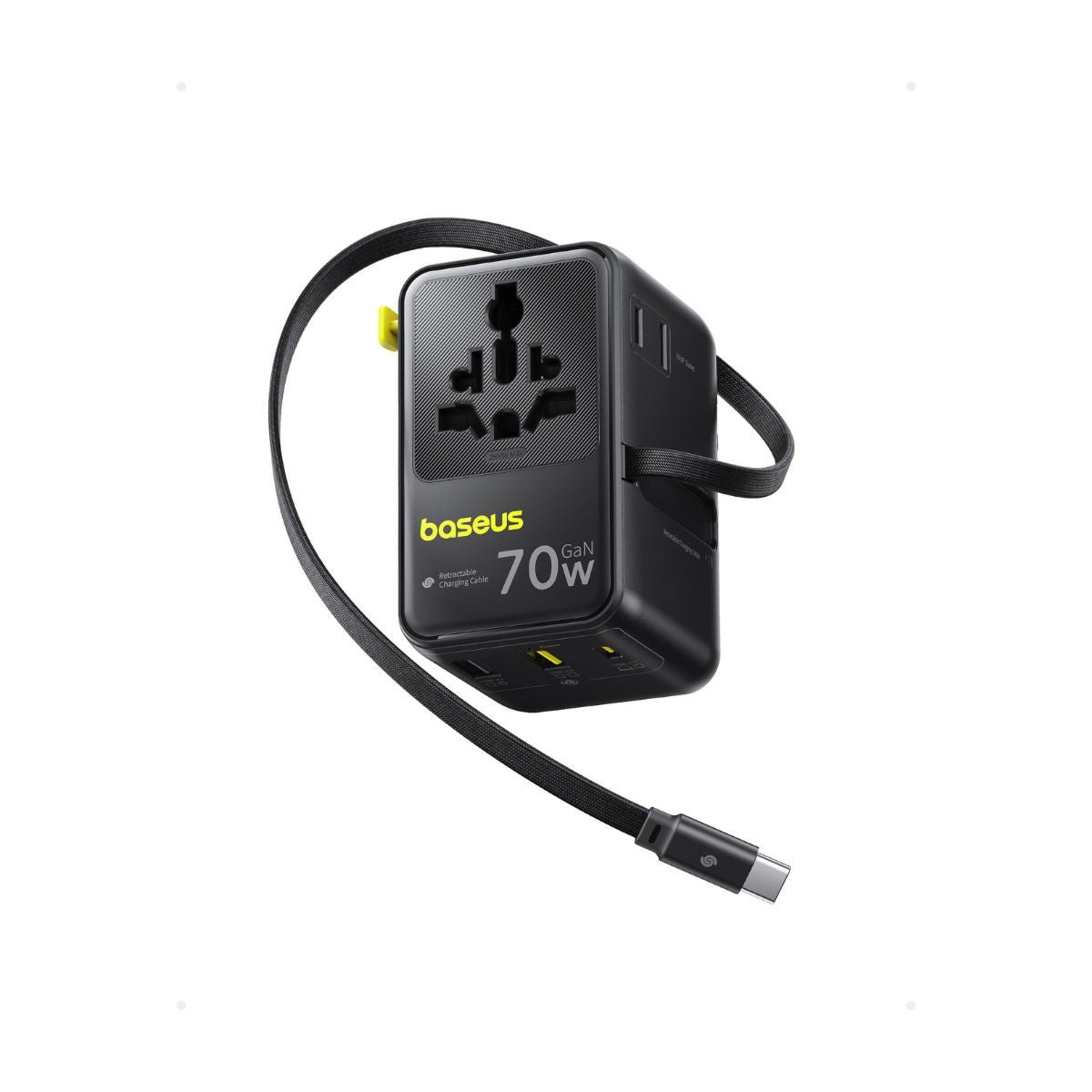 Baseus EnerCore CG11 Universal Travel Adapter 2AC+2U+2C 70W