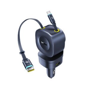 Baseus PrimeTrip VR2 Max Car Charger with Retractable Cable 3C+U 240W